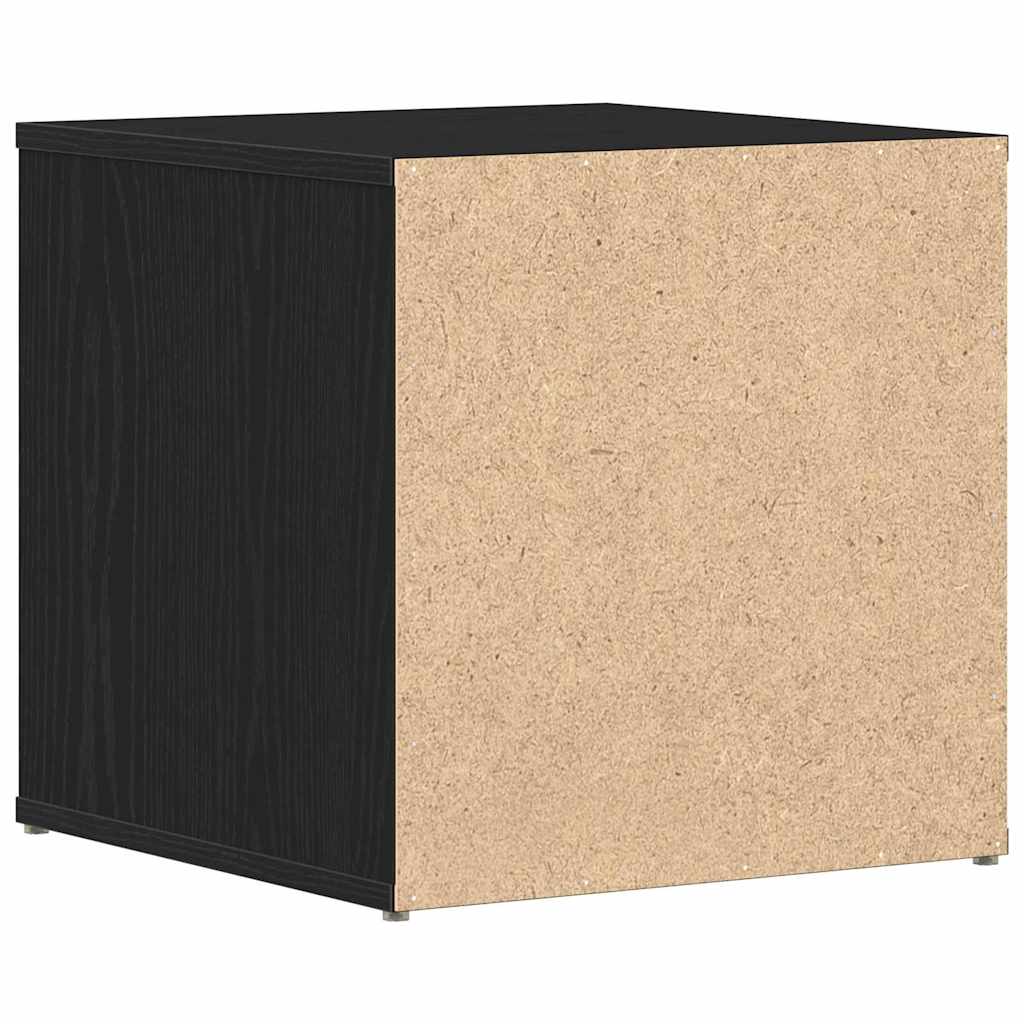 Commode Chêne noir 40.5 x 40 x 40 cm Bois d'ingénierie - XIOS