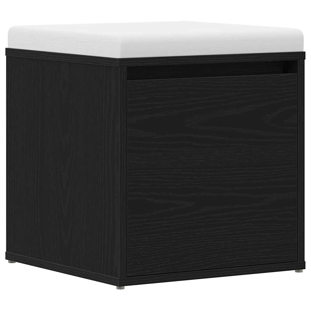 Commode Chêne noir 40.5 x 40 x 40 cm Bois d'ingénierie - XIOS