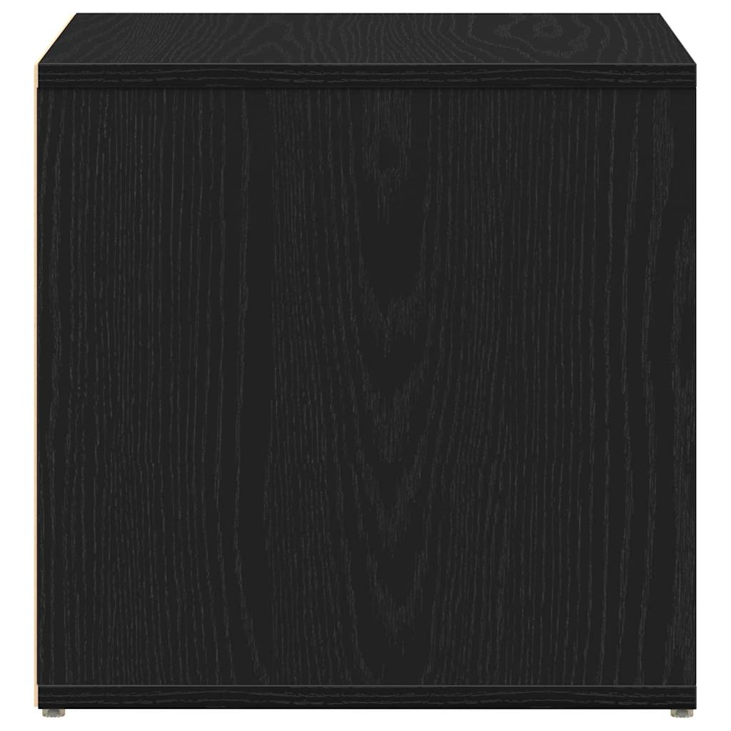 Commode Chêne noir 40.5 x 40 x 40 cm Bois d'ingénierie - XIOS