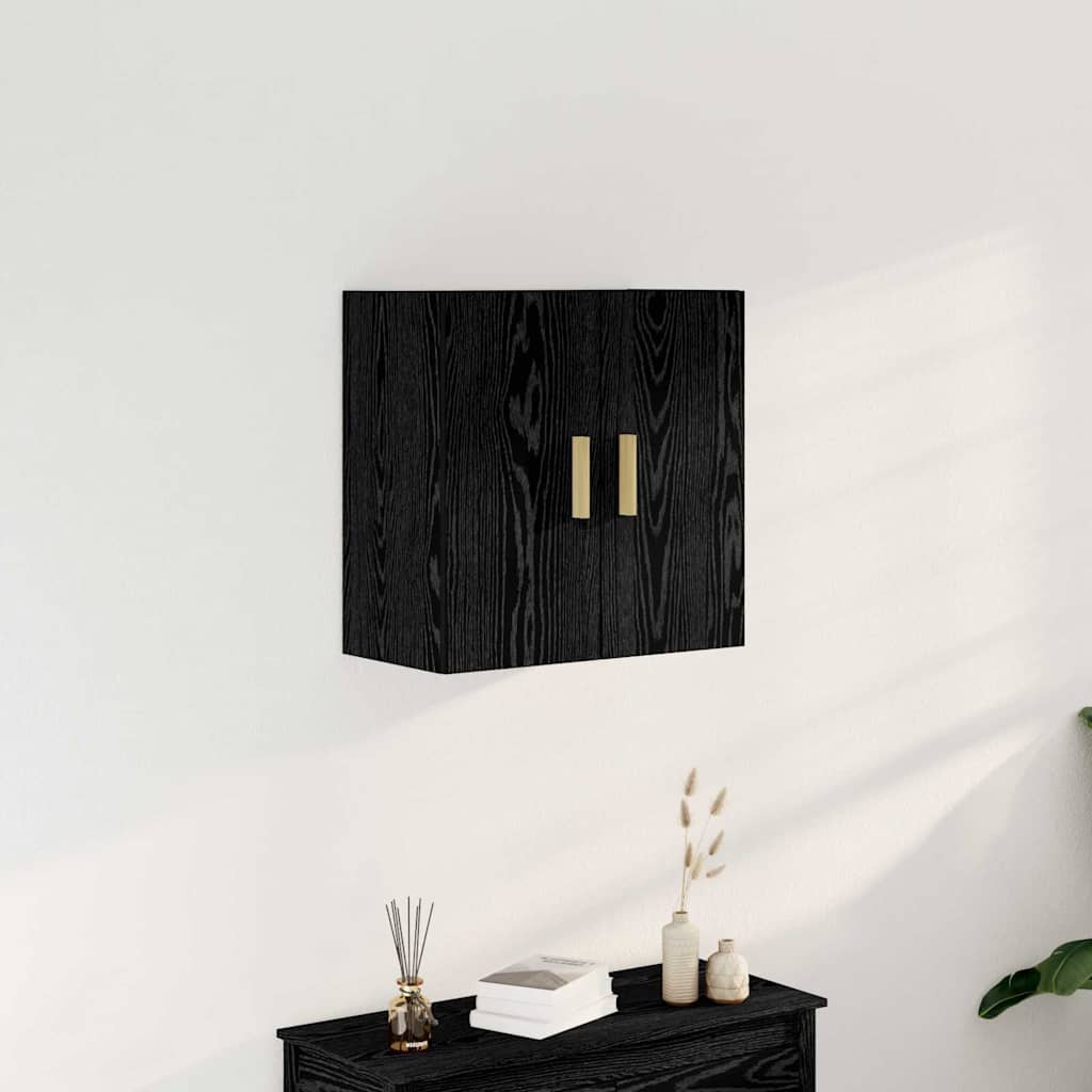 Meuble mural Chêne noir 60 x 30 x 60 cm Bois d'ingénierie - XIOS
