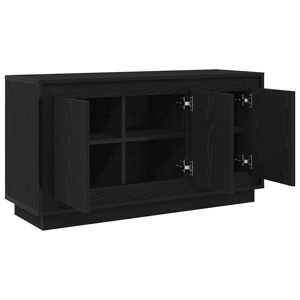 Buffet Chêne noir 102 x 35 x 55 cm Bois d'ingénierie - XIOS