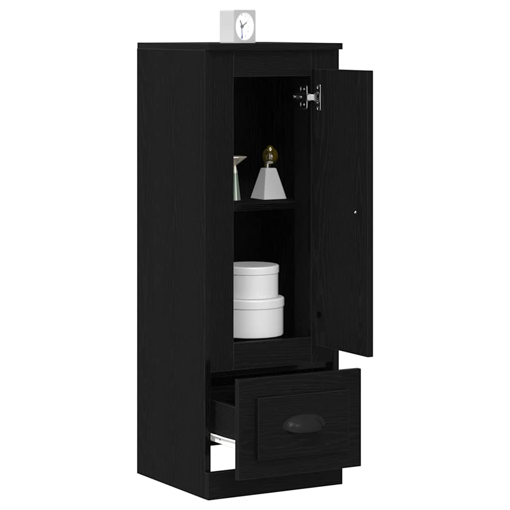Haut Armoire Chêne noir 36 x 35,5 x 103,5 cm Bois d'ingénierie - XIOS