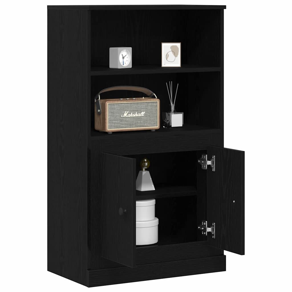 Highboard Chêne noir 60 x 35.5 x 103.5 cm Bois d'ingénierie - XIOS