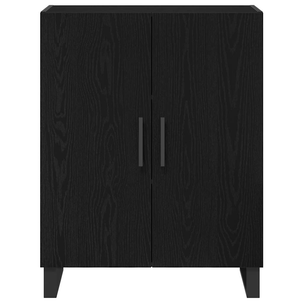 Buffet Chêne noir 69,5 x 34 x 90 cm Bois d'ingénierie - XIOS