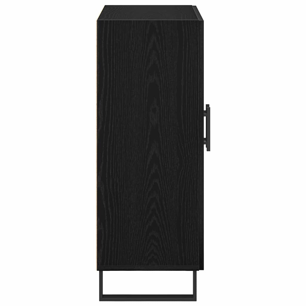 Buffet Chêne noir 69,5 x 34 x 90 cm Bois d'ingénierie - XIOS