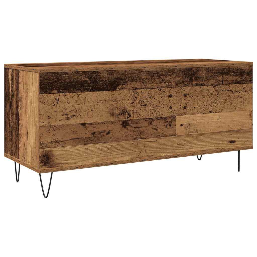 Meuble à vinyles Bois ancien 100 x 38 x 48 cm Bois d'ingénierie - XIOS
