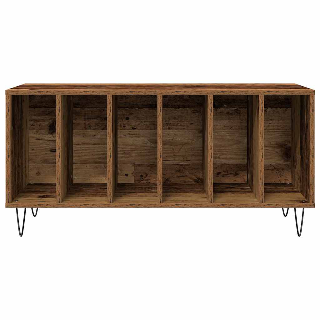 Meuble à vinyles Bois ancien 100 x 38 x 48 cm Bois d'ingénierie - XIOS