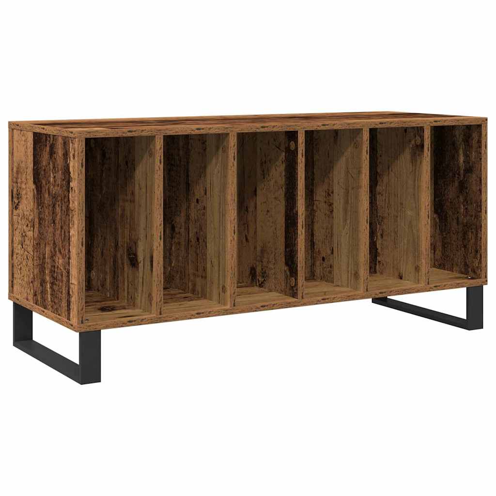 Meuble à vinyles Bois ancien 100 x 38 x 48 cm Bois d'ingénierie - XIOS
