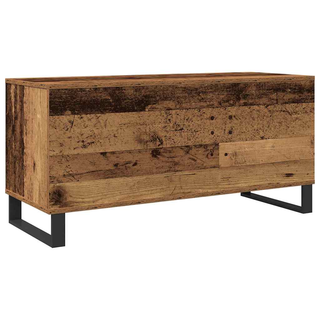 Meuble à vinyles Bois ancien 100 x 38 x 48 cm Bois d'ingénierie - XIOS