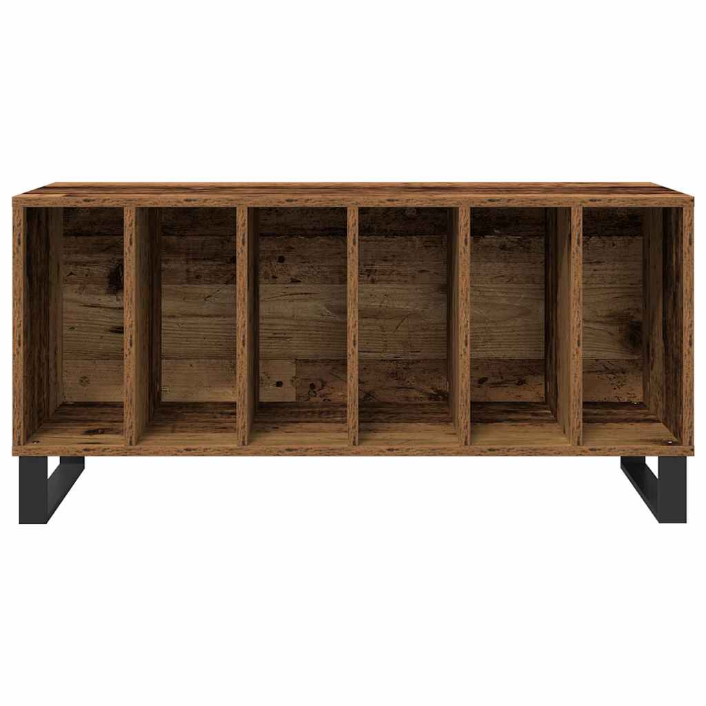 Meuble à vinyles Bois ancien 100 x 38 x 48 cm Bois d'ingénierie - XIOS