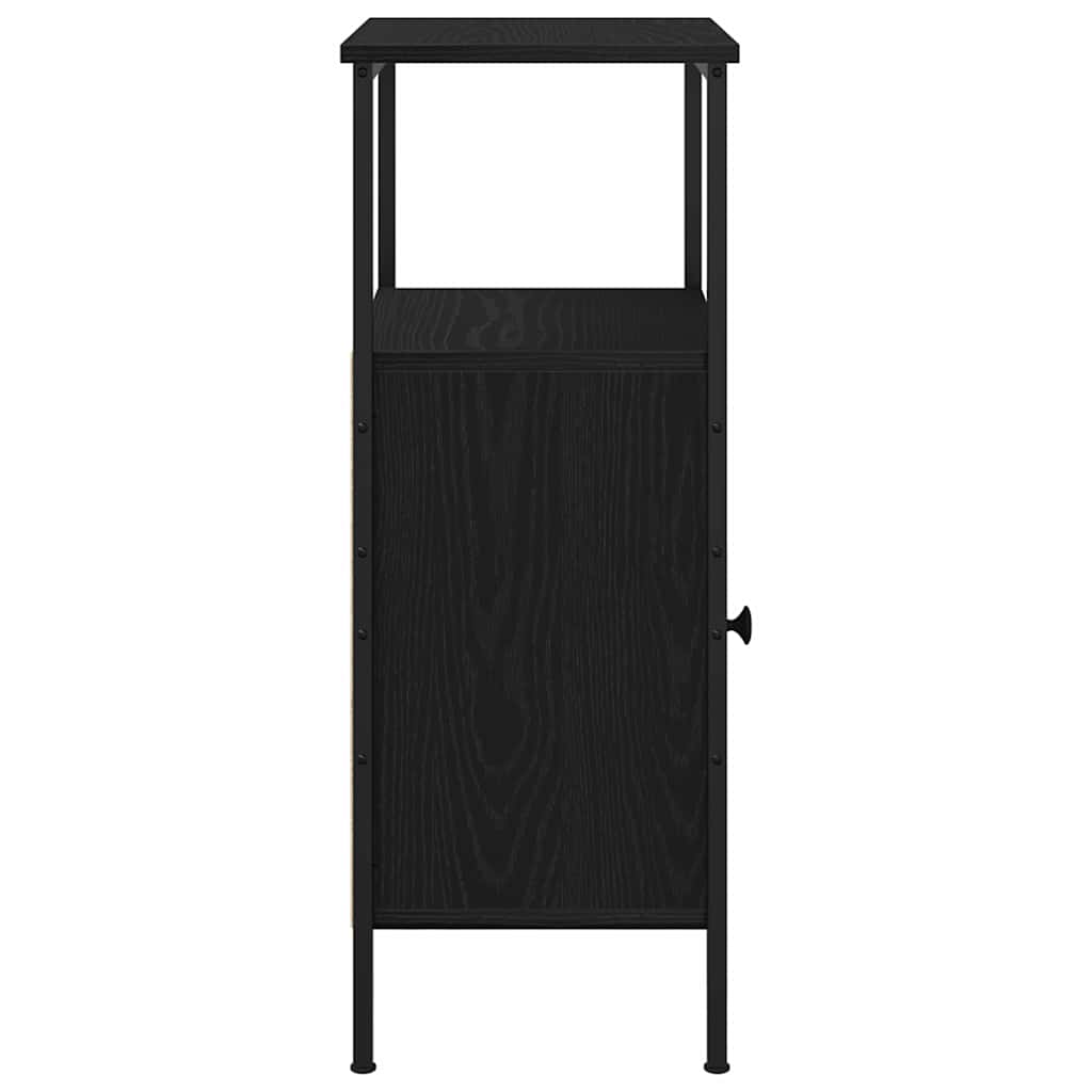 Cabinet de chevet Chêne noir 41 x 31 x 80 cm Bois d'ingénierie