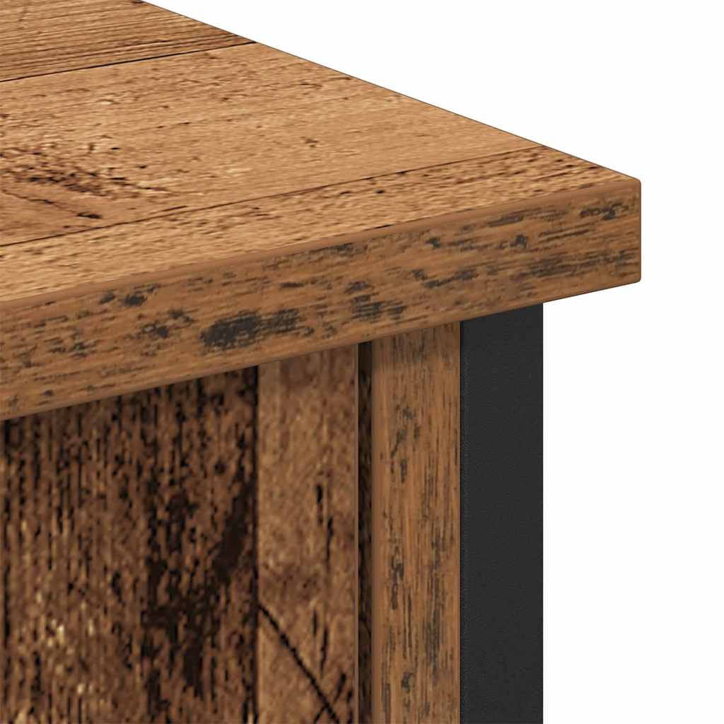 Meuble TV Bois ancien 101 x 35 x 65 cm Bois d'ingénierie - XIOS