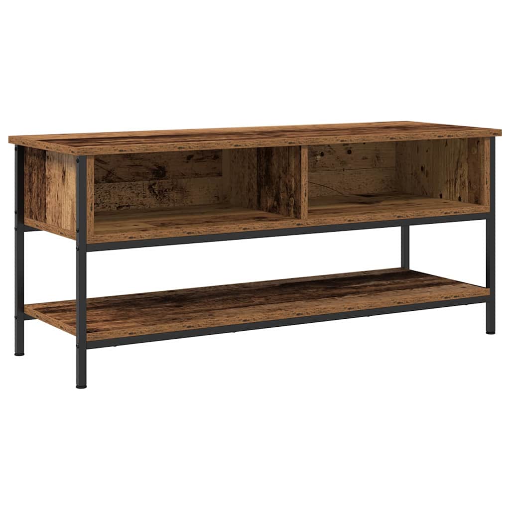 Meuble TV Bois ancien 100 x 35 x 45 cm Bois d'ingénierie - XIOS