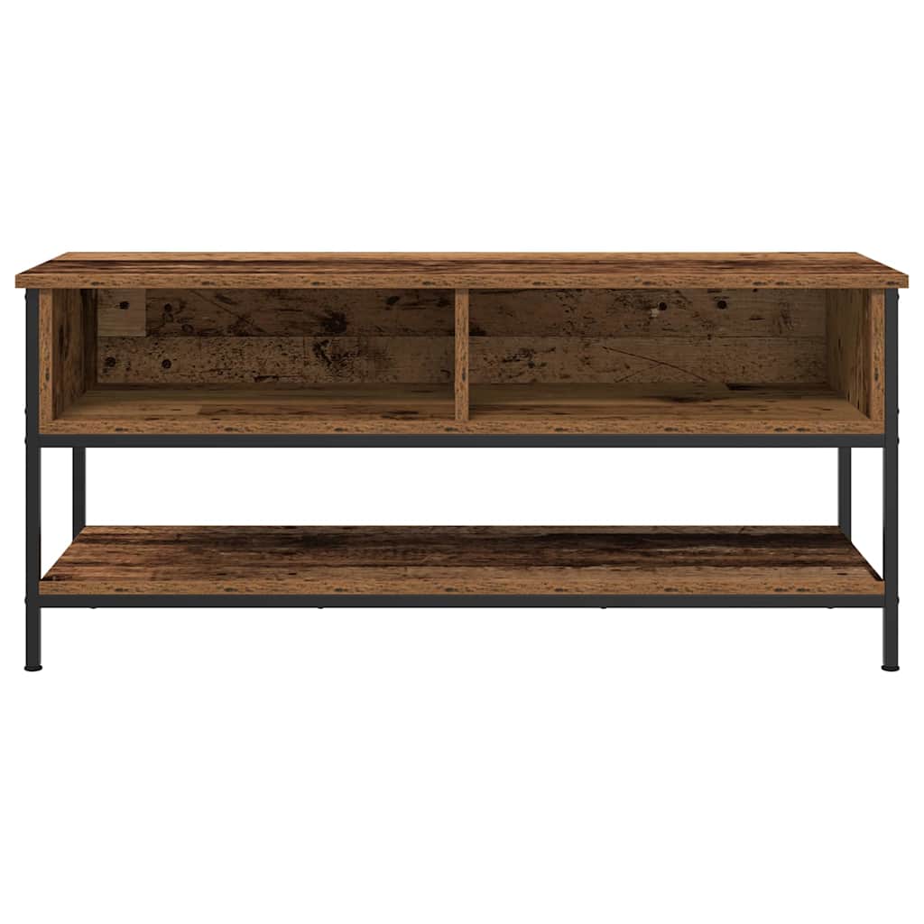 Meuble TV Bois ancien 100 x 35 x 45 cm Bois d'ingénierie - XIOS