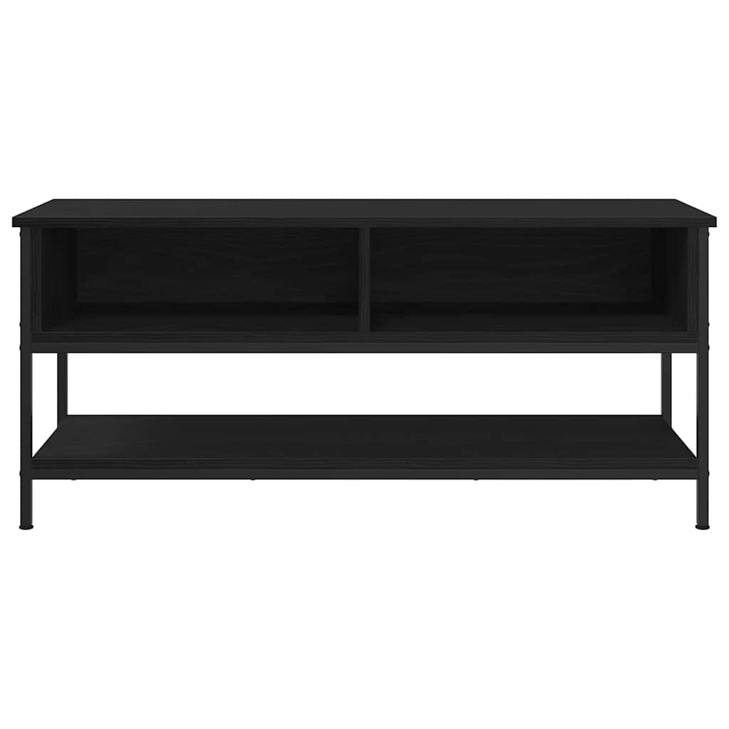Meuble TV Chêne noir 100 x 35 x 45 cm Bois d'ingénierie - XIOS