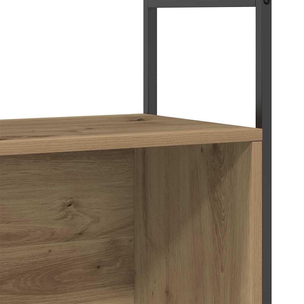 Étagère chêne artisanal 80 x 30 x 78.5 cm Bois d'ingénierie - XIOS