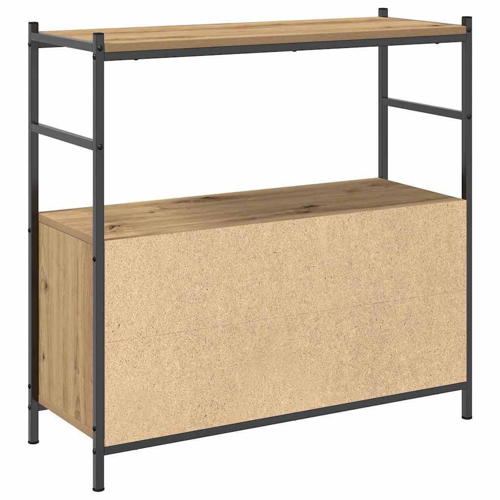 Étagère chêne artisanal 80 x 30 x 78.5 cm Bois d'ingénierie - XIOS
