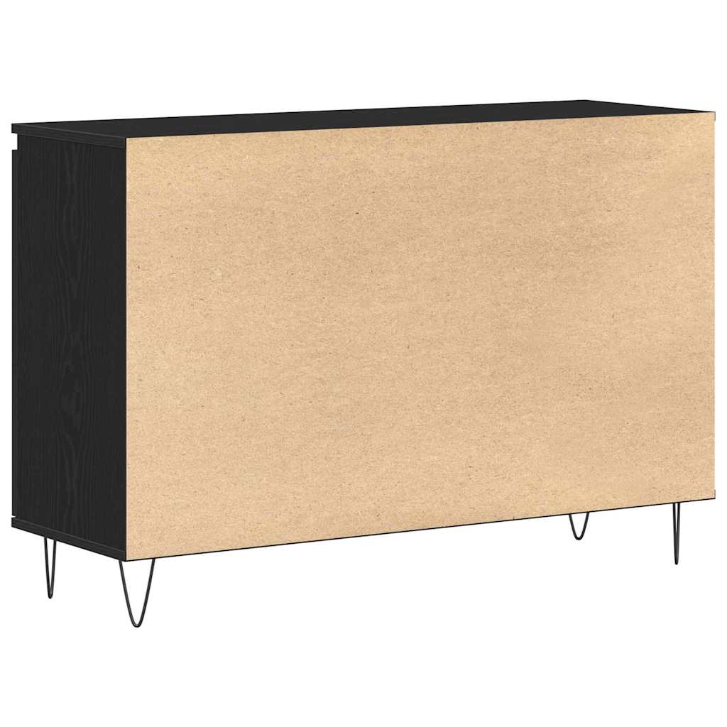 Buffet Chêne noir 101.5 x 35 x 70 cm Bois d'ingénierie - XIOS