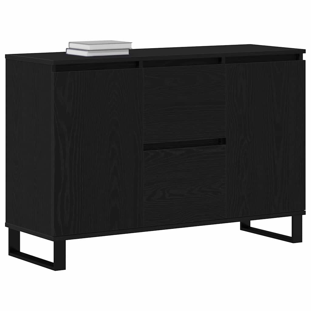 Buffet Chêne noir 101.5 x 35 x 70 cm Bois d'ingénierie - XIOS