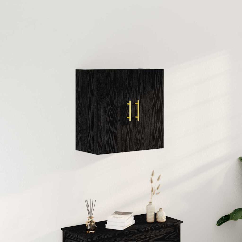 Cabinet mural vidaXL Chêne noir 60x31x70 cm Bois d'ingénierie