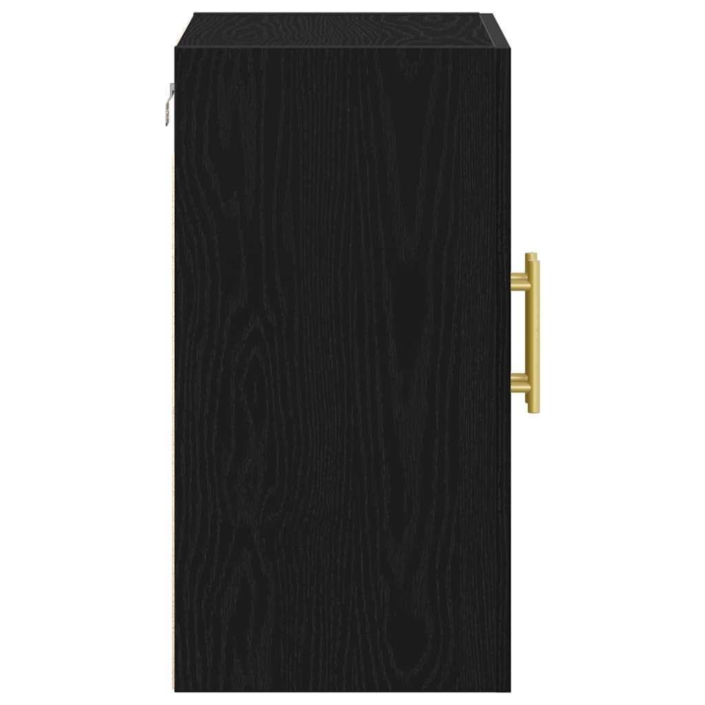 Cabinet mural vidaXL Chêne noir 60x31x70 cm Bois d'ingénierie