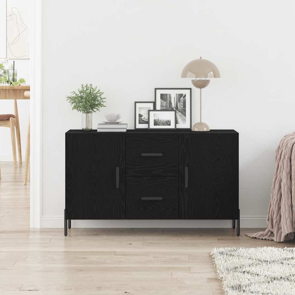 Buffet Chêne noir 100 x 36 x 60 cm Bois d'ingénierie - XIOS