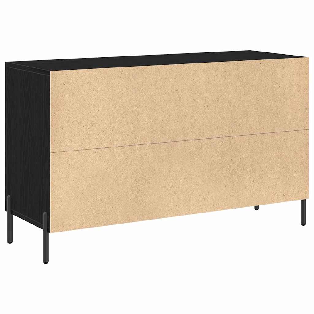 Buffet Chêne noir 100 x 36 x 60 cm Bois d'ingénierie - XIOS