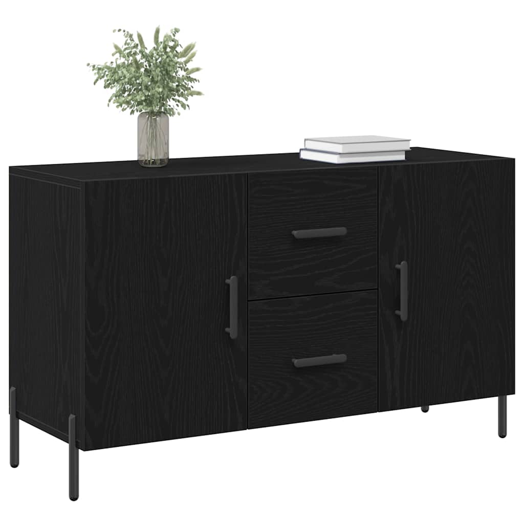 Buffet Chêne noir 100 x 36 x 60 cm Bois d'ingénierie - XIOS