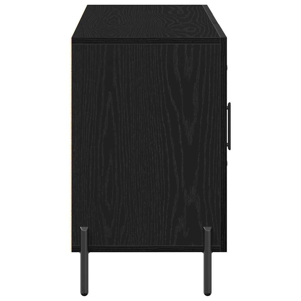 Buffet Chêne noir 100 x 36 x 60 cm Bois d'ingénierie - XIOS