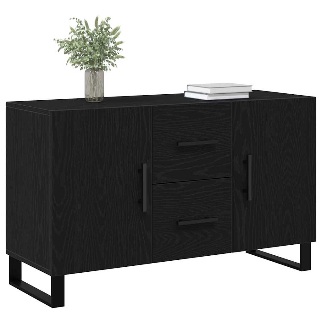 Buffet Chêne noir 100 x 36 x 60 cm Bois d'ingénierie - XIOS