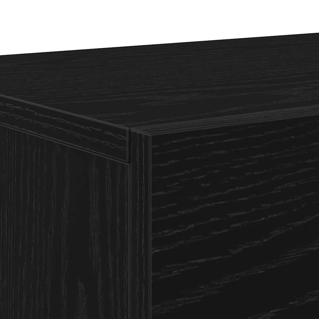Meuble TV Chêne noir 150 x 30 x 50 cm Bois d'ingénierie - XIOS