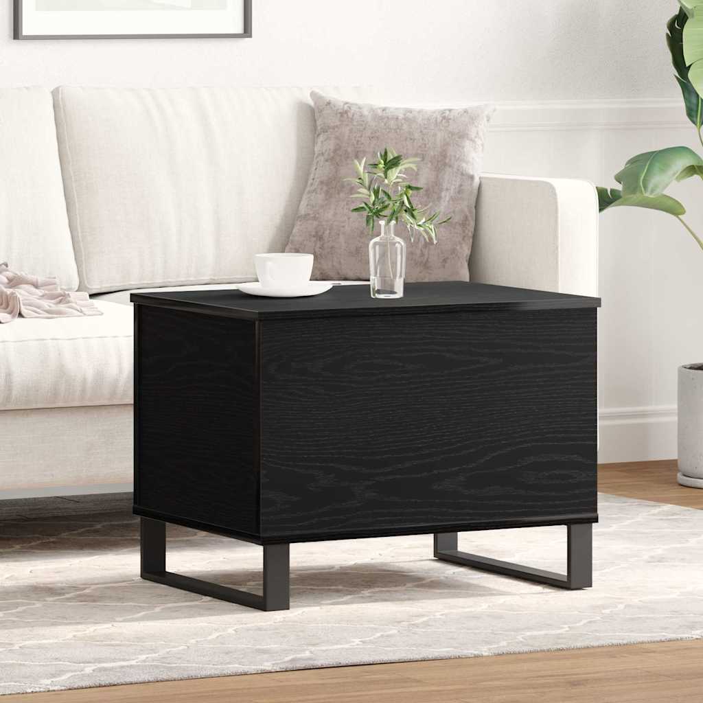 Table Basse Chêne noir 60 x 44.5 x 45 cm Bois d'ingénierie - XIOS