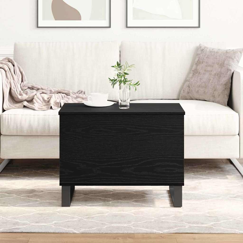 Table Basse Chêne noir 60 x 44.5 x 45 cm Bois d'ingénierie - XIOS