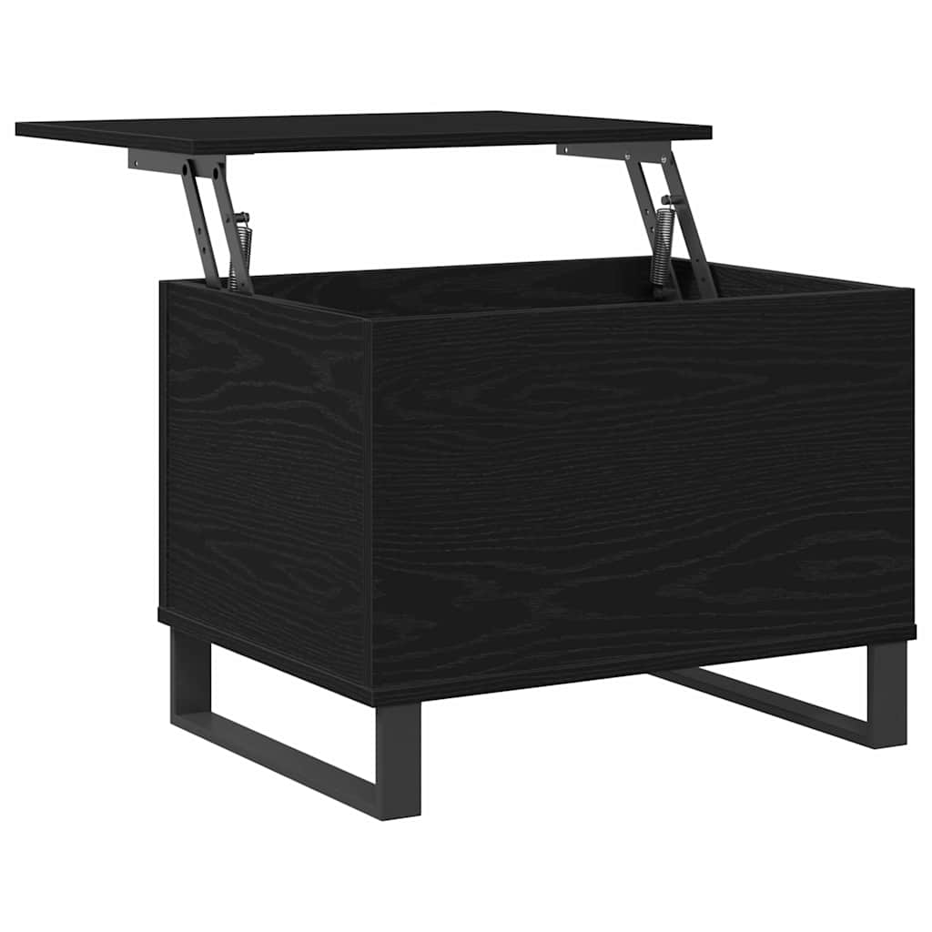 Table Basse Chêne noir 60 x 44.5 x 45 cm Bois d'ingénierie - XIOS