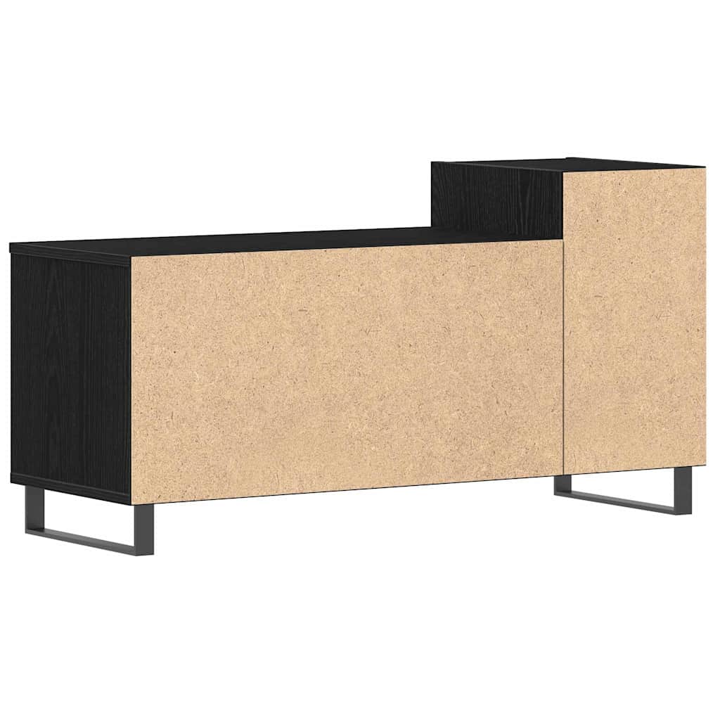 Meuble TV Chêne noir 100 x 35 x 55 cm Bois d'ingénierie - XIOS