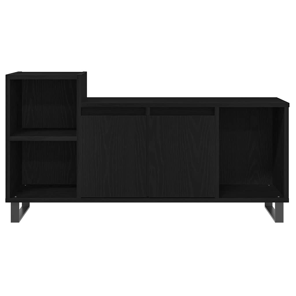 Meuble TV Chêne noir 100 x 35 x 55 cm Bois d'ingénierie - XIOS