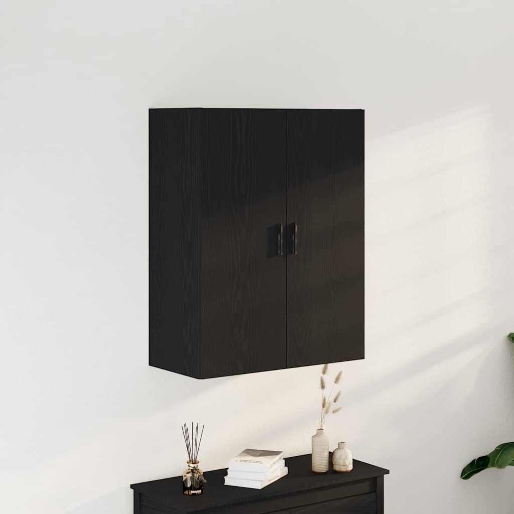 Armoire Murale Chêne noir 69,5 x 34 x 180 cm Bois d'ingénierie - XIOS