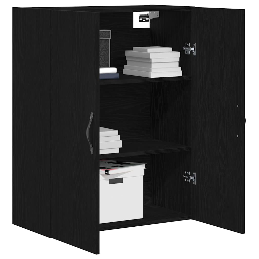 Armoire Murale Chêne noir 69,5 x 34 x 180 cm Bois d'ingénierie - XIOS