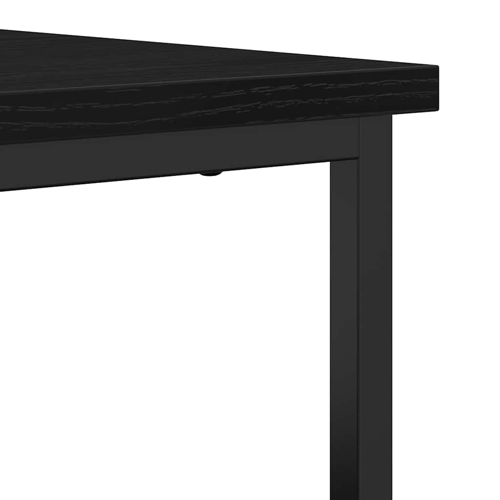 Buffet Chêne noir 70 x 30 x 80 cm Bois d'ingénierie - XIOS