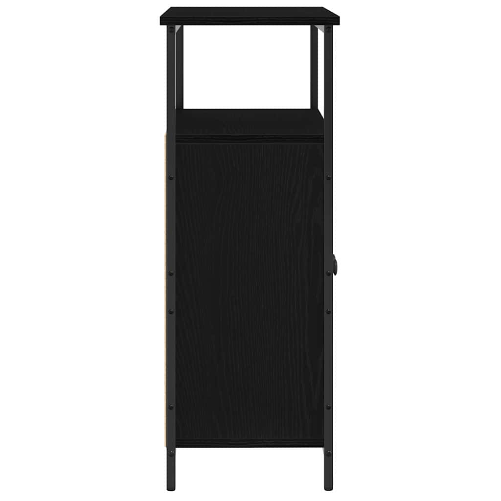 Buffet Chêne noir 70 x 30 x 80 cm Bois d'ingénierie - XIOS