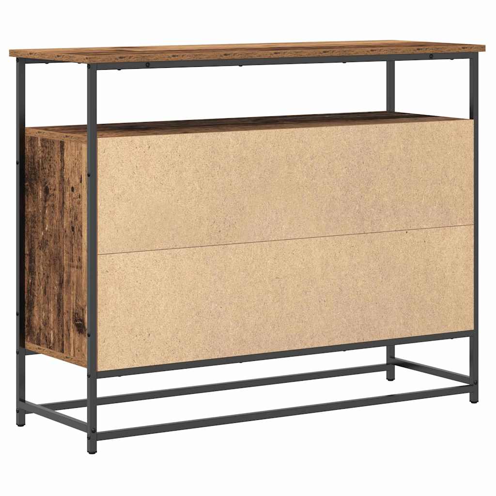 Buffet Bois ancien 100 x 35 x 80 cm Bois d'ingénierie - XIOS