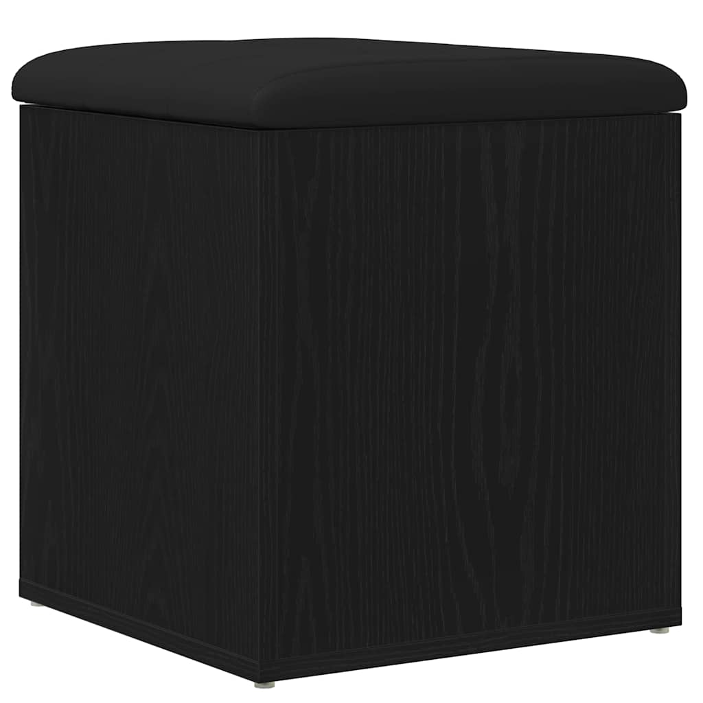 Banc de Rangement Chêne noir 42 x 42 x 45 cm Bois d'ingénierie - XIOS