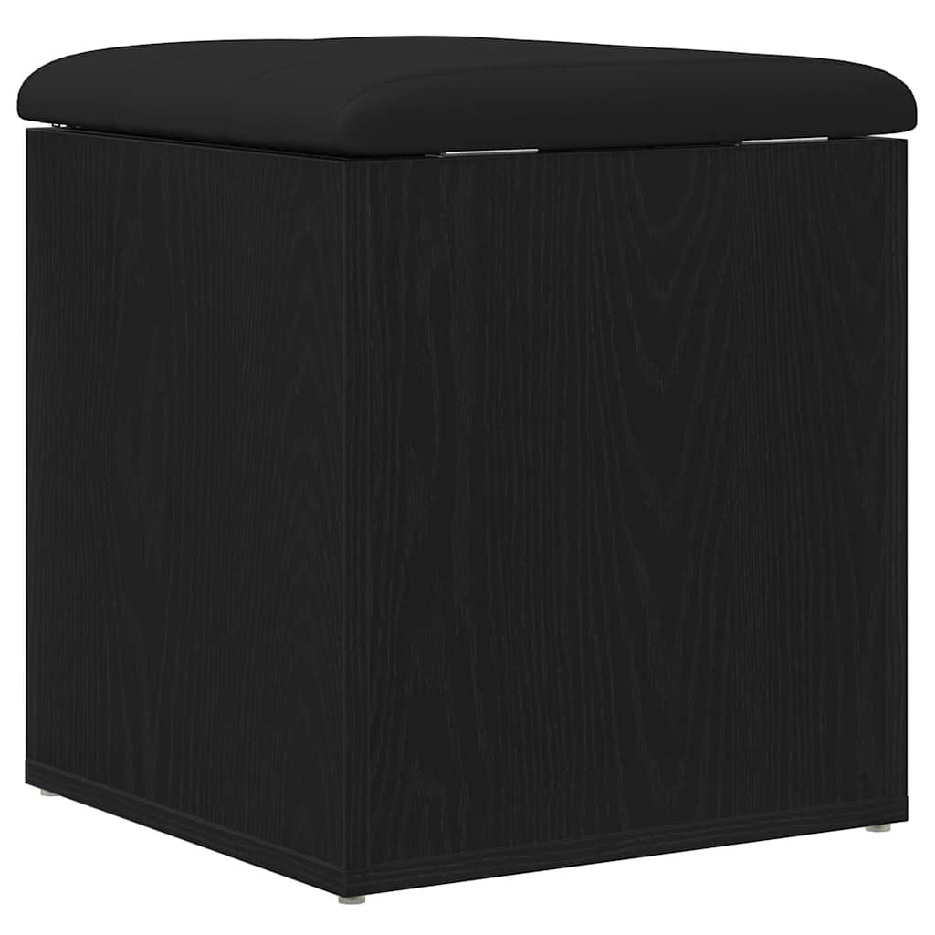 Banc de Rangement Chêne noir 42 x 42 x 45 cm Bois d'ingénierie - XIOS