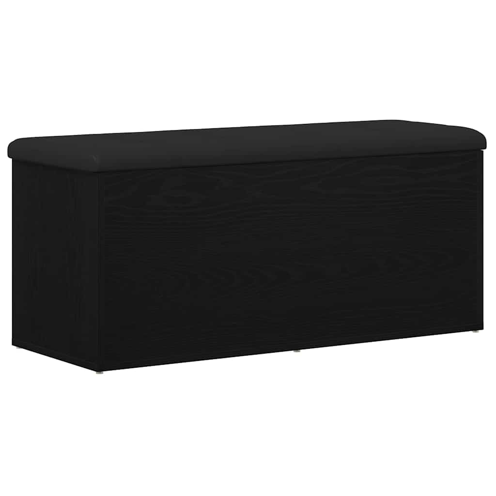 Banc de Rangement Chêne noir 102 x 42 x 45 cm Bois d'ingénierie - XIOS