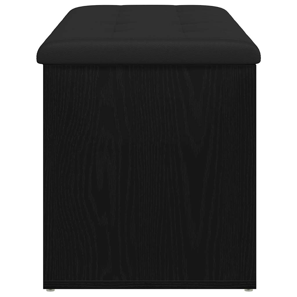 Banc de Rangement Chêne noir 102 x 42 x 45 cm Bois d'ingénierie - XIOS