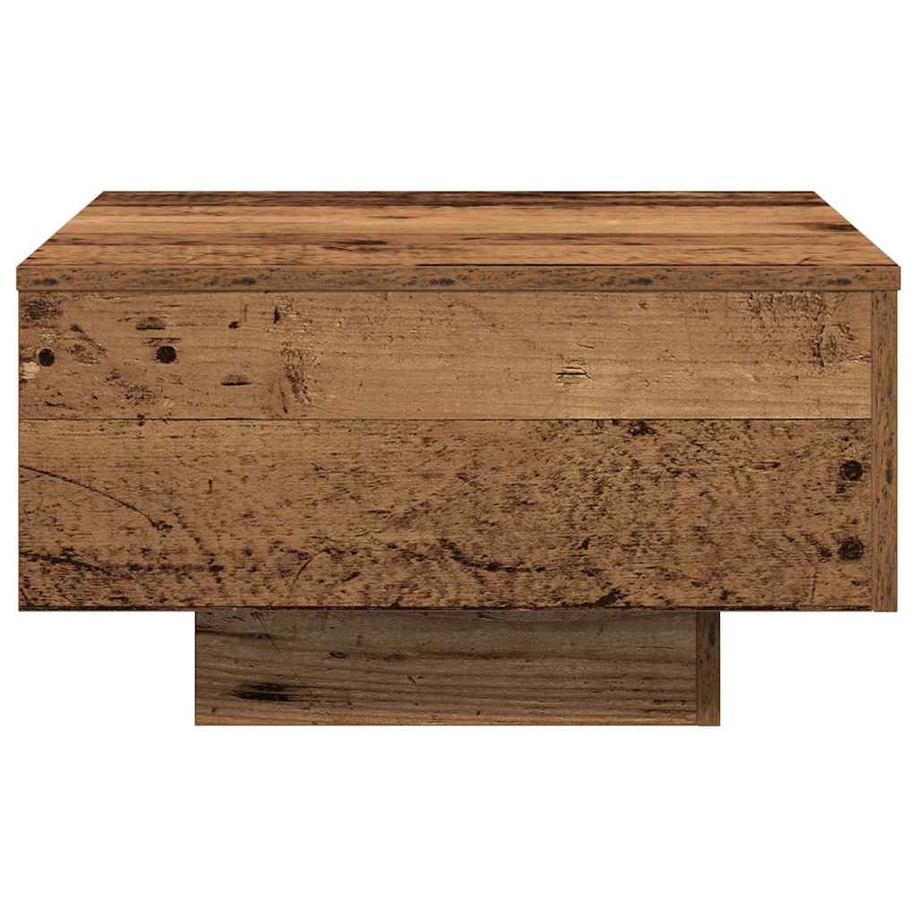 Table basse Bois ancien 55 x 55 x 31 cm Bois d'ingénierie - XIOS
