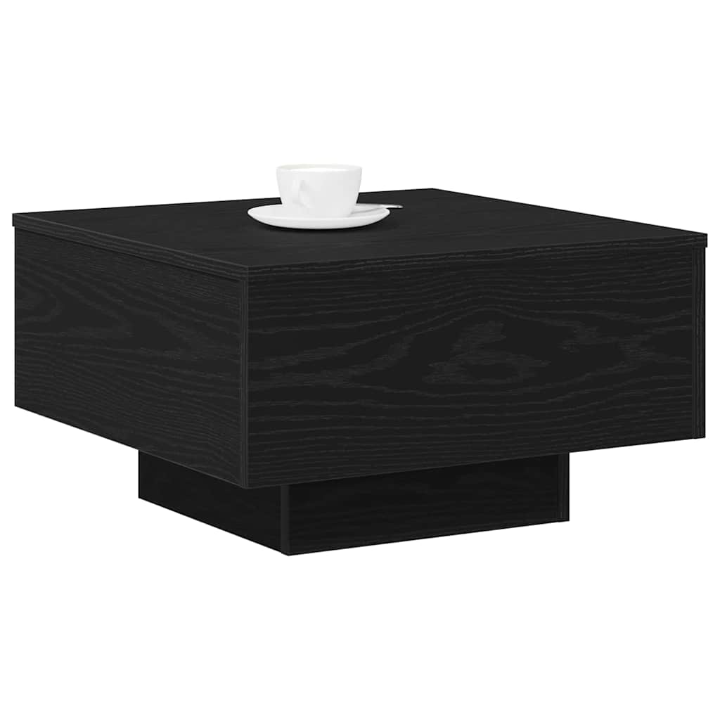 Table basse Chêne noir 55 x 55 x 31 cm Bois d'ingénierie - XIOS