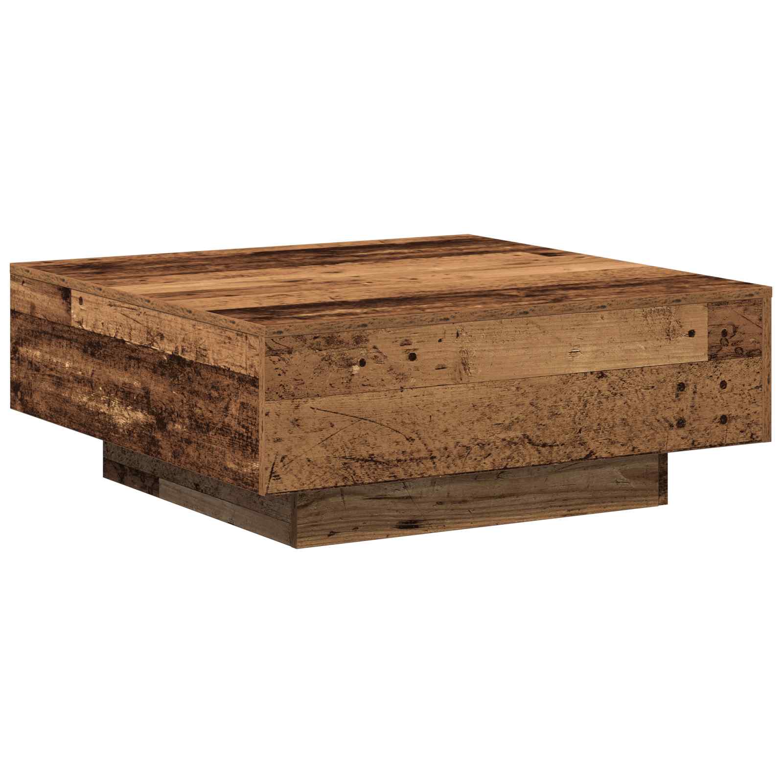 Table basse Bois Ancien 80 x 80 x 31 cm - XIOS