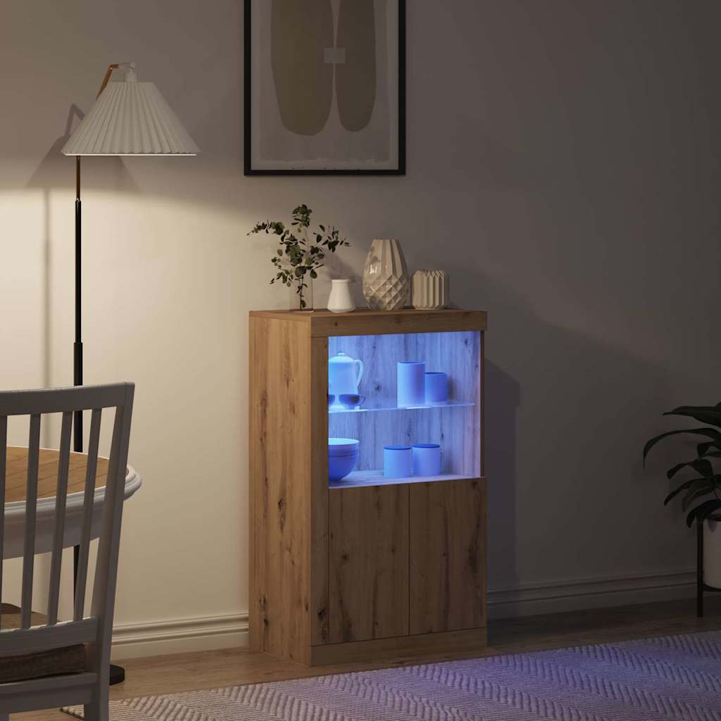 Meuble d'appoint chêne artisanal 60,5 x 37 x 100 cm - XIOS