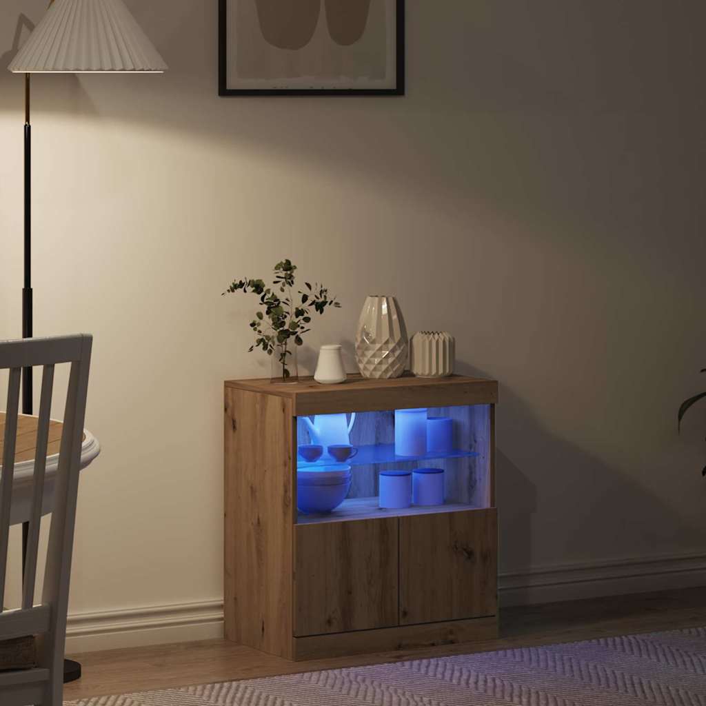 Buffet Marron 60 x 37 x 67 cm Bois d'ingénierie - XIOS